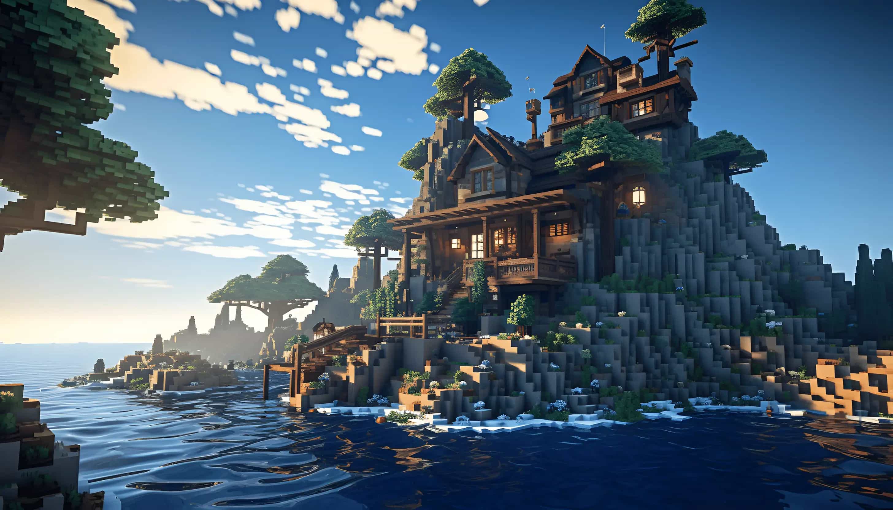 Minecraft server hosting background