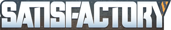 Satisfactory game logo